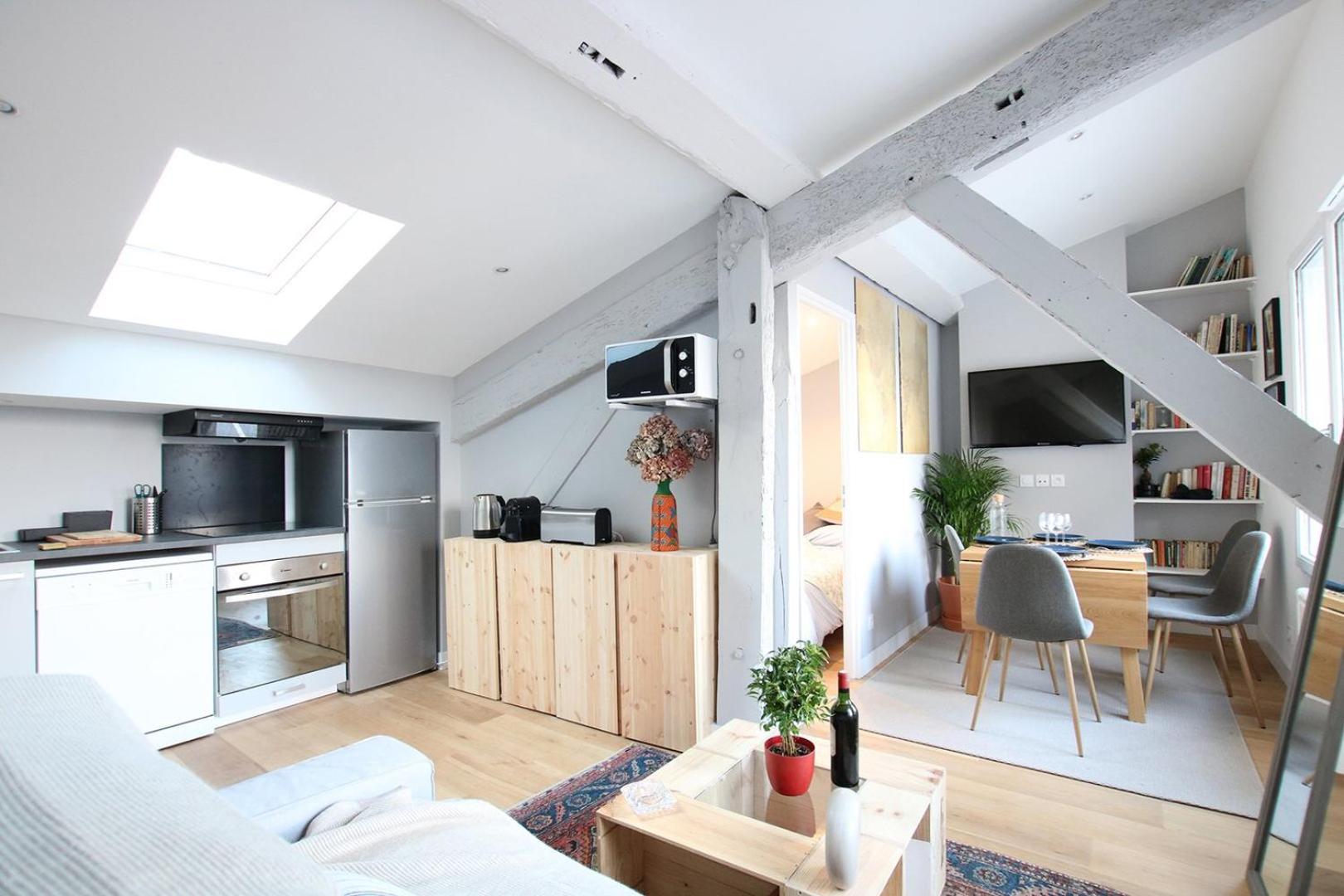 Guestready - Sunny Attic Apt Near Grand Theatre Bordeaux Exteriér fotografie