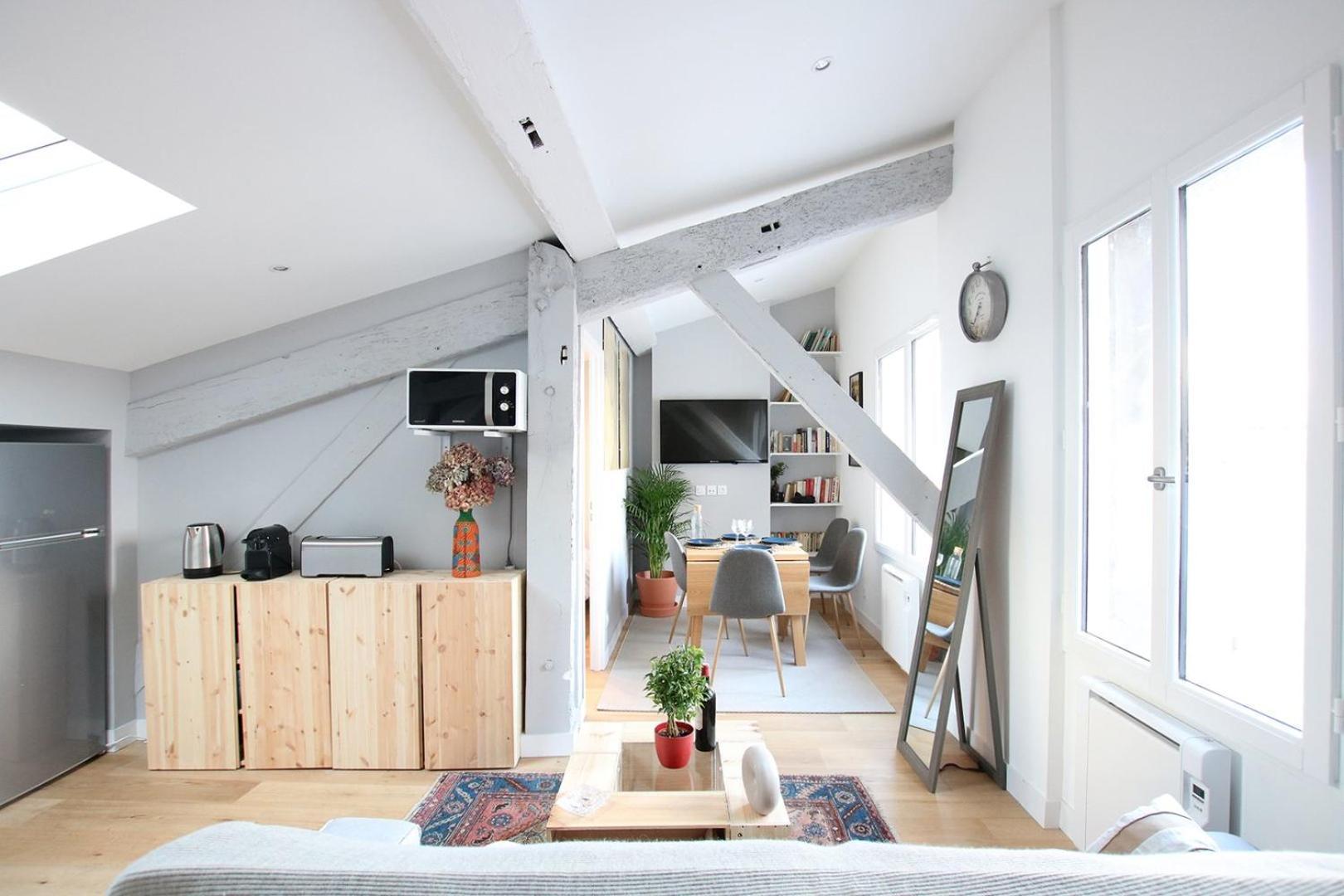 Guestready - Sunny Attic Apt Near Grand Theatre Bordeaux Exteriér fotografie